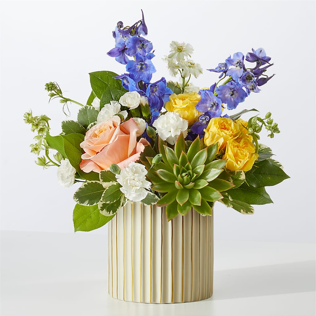Cobalt Reverie Bouquet – Honey Bee Blooms San Marcos, San Marcos CA