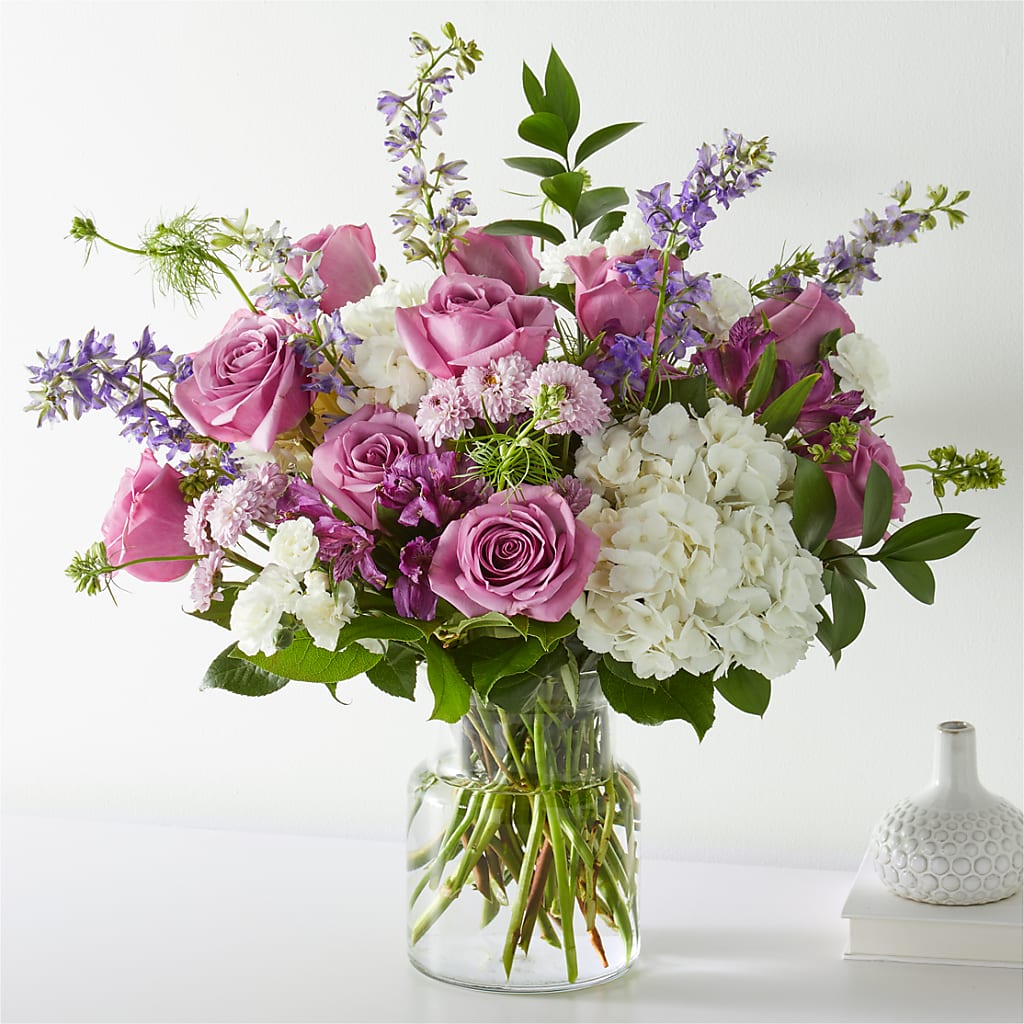 Violet Caress Bouquet – Honey Bee Blooms San Marcos, San Marcos CA