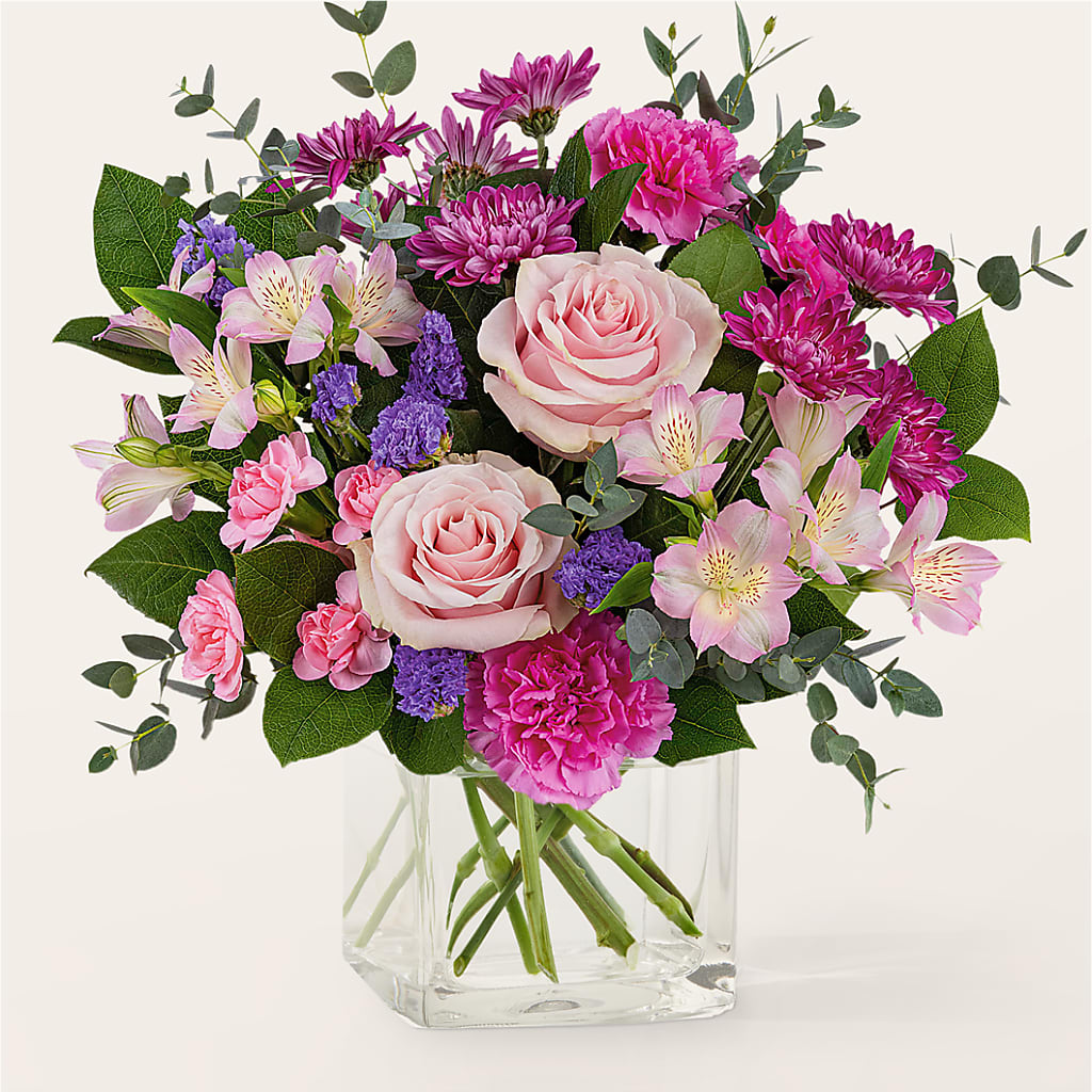 Rosy Radiance Bouquet – Honey Bee Blooms San Marcos, San Marcos CA