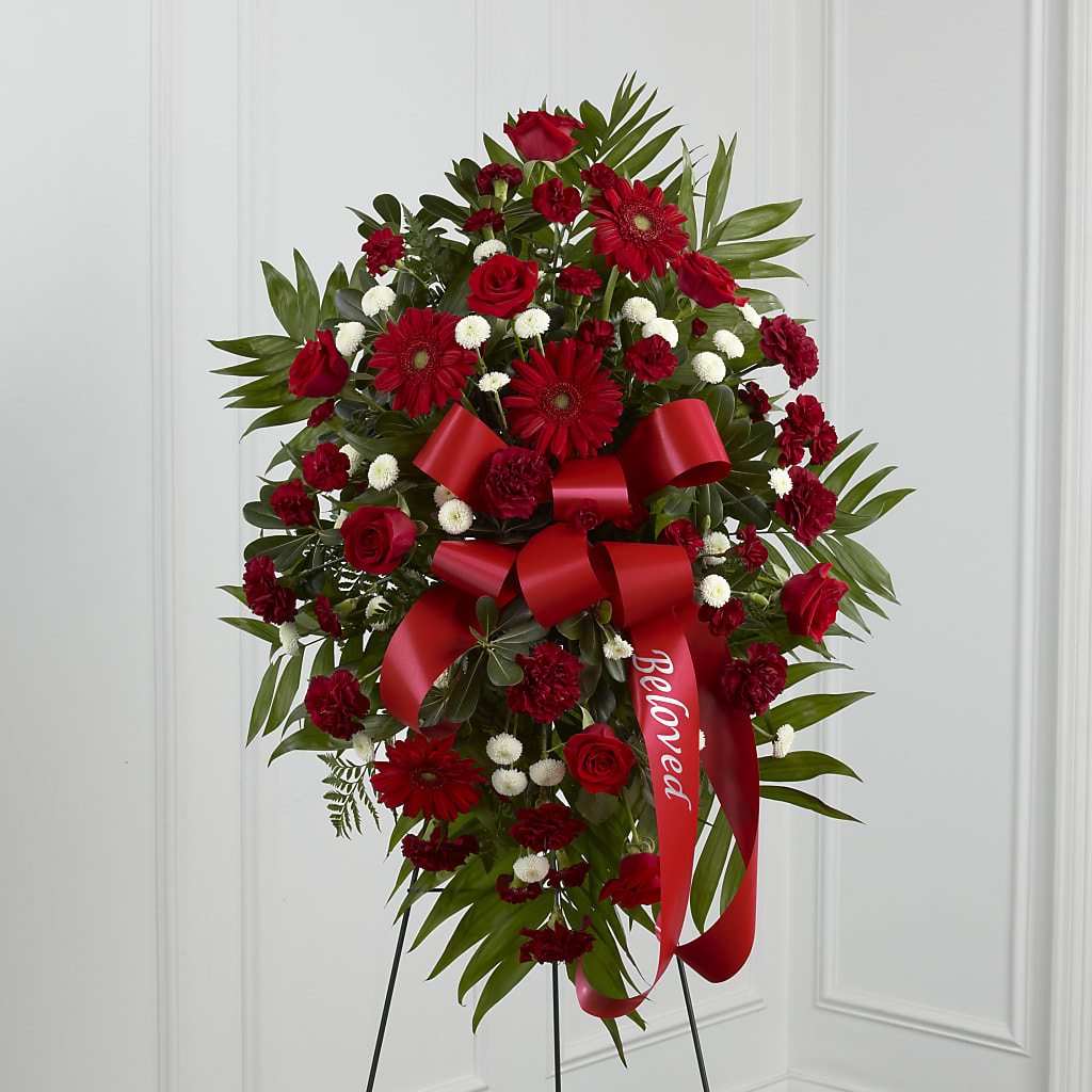 Treasured Memories Standing Spray – Honey Bee Blooms San Marcos, San Marcos CA