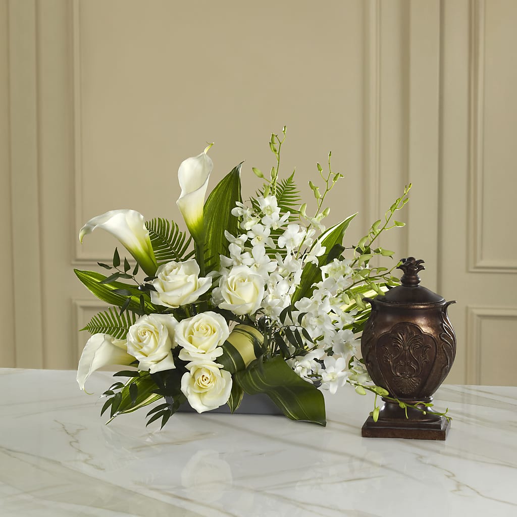 At Peace Arrangement – Honey Bee Blooms San Marcos, San Marcos CA