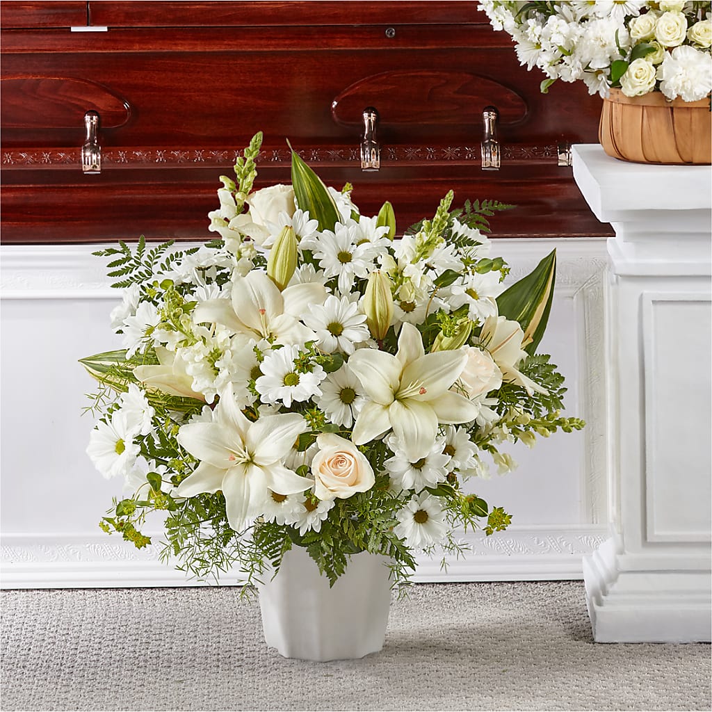 Thoughts of Tranquility Floor Basket – Honey Bee Blooms San Marcos, San Marcos CA
