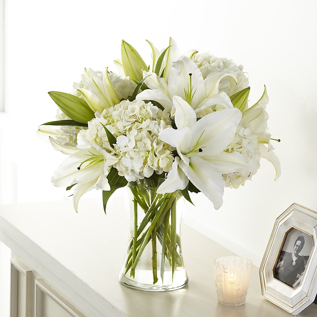 Compassionate Lily Bouquet – Honey Bee Blooms San Marcos, San Marcos CA