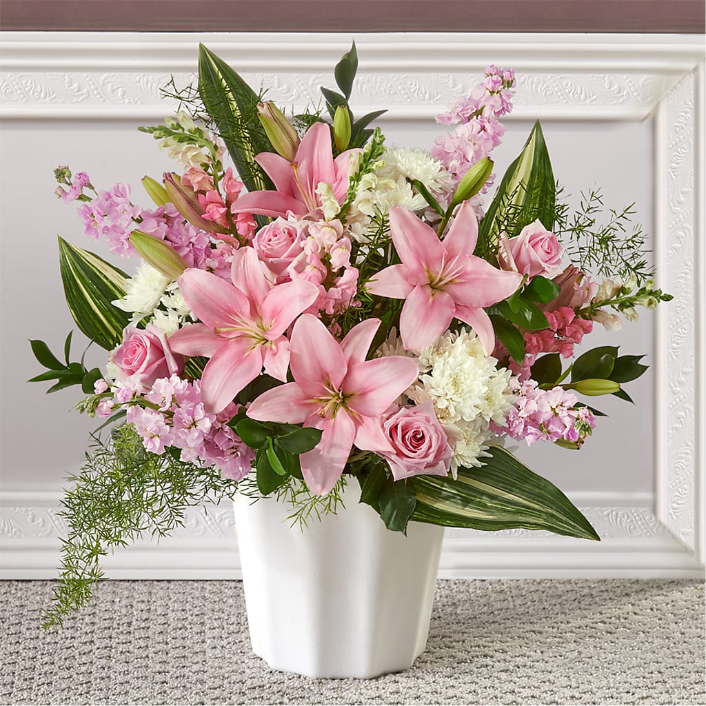Simply Serene Floor Basket – Honey Bee Blooms San Marcos, San Marcos CA