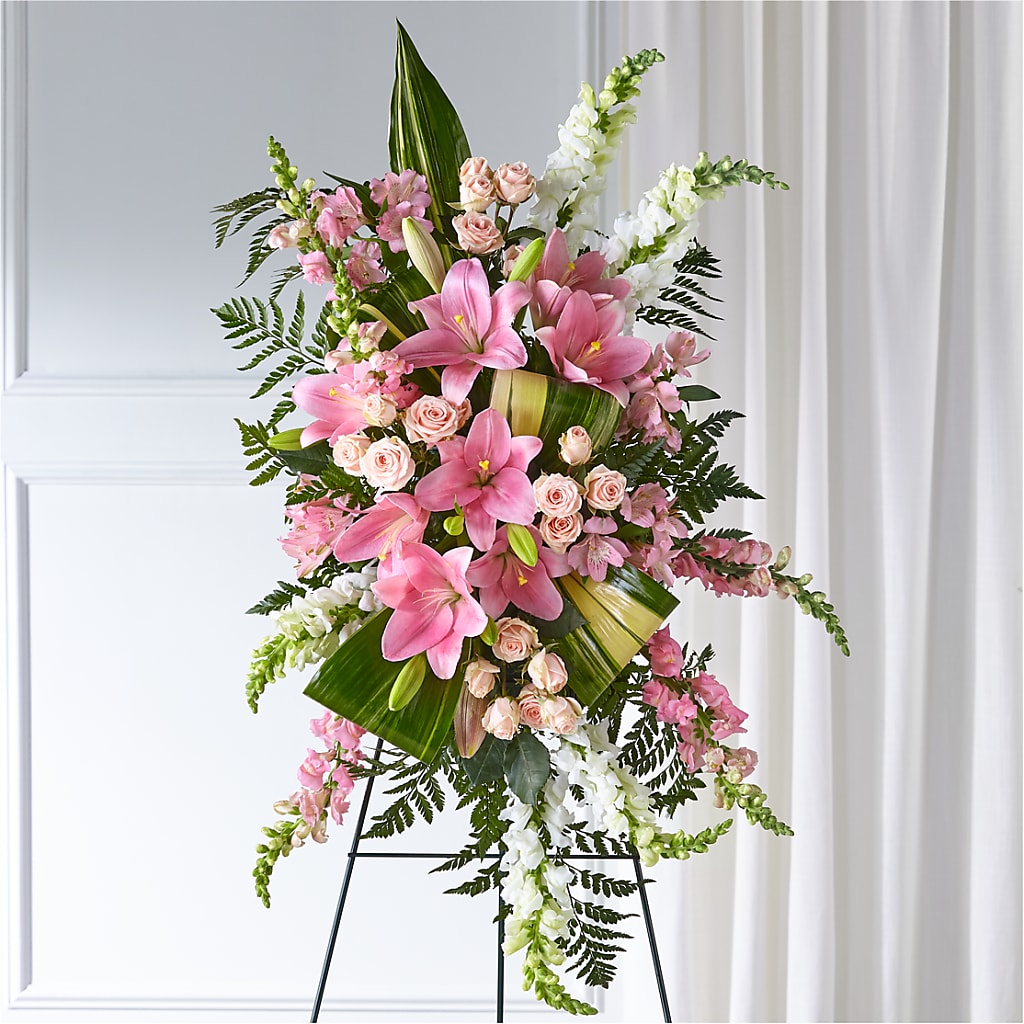 Elegant Embrace Standing Spray – Honey Bee Blooms San Marcos, San Marcos CA