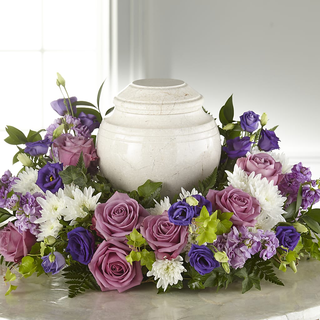 Blooming Sympathy Cremation Adornment – Honey Bee Blooms San Marcos, San Marcos CA