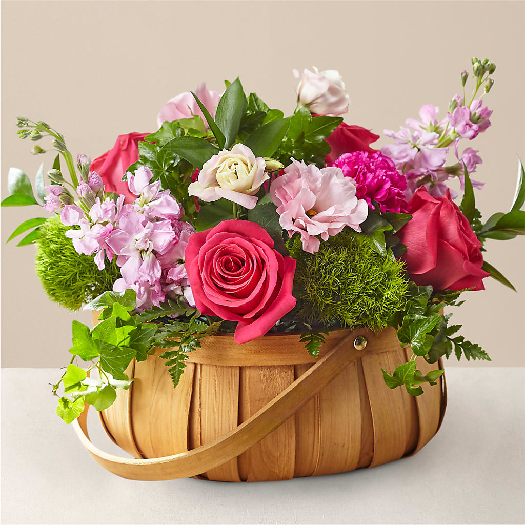 Radiance in Bloom Basket – Honey Bee Blooms San Marcos, San Marcos CA