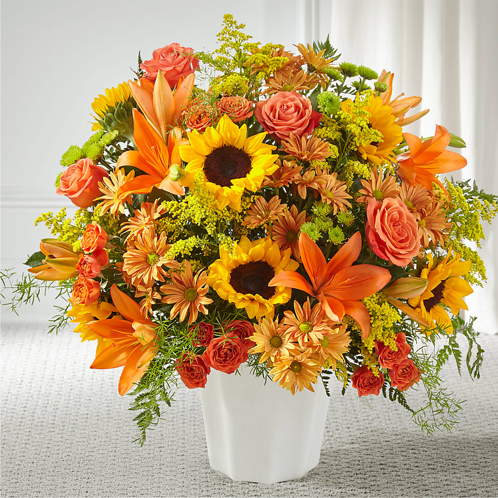 Harvest Thoughts Floor Basket – Honey Bee Blooms San Marcos, San Marcos CA