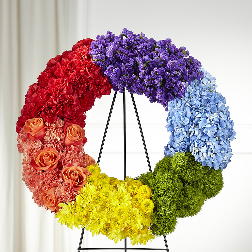 Circle of Love Wreath – Honey Bee Blooms San Marcos, San Marcos CA