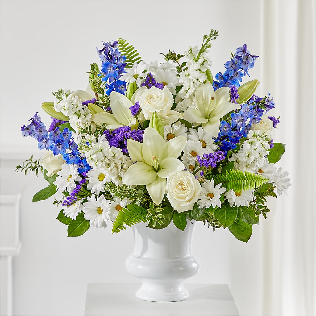 Expressions of Hope Urn Arrangement – Honey Bee Blooms San Marcos, San Marcos CA