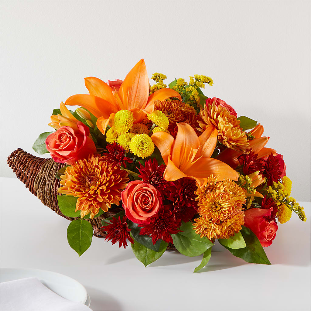 Bouquet of Blessings Cornucopia – Honey Bee Blooms San Marcos, San Marcos CA