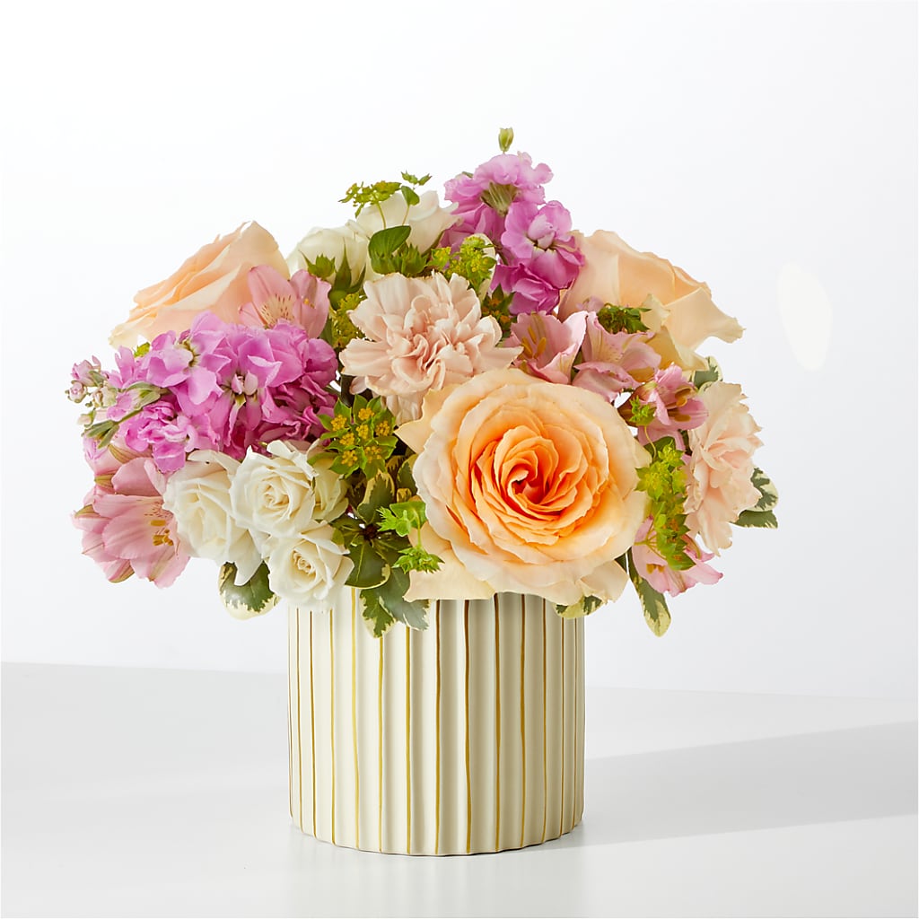 Paradise Bouquet with Ivory Vase – Honey Bee Blooms San Marcos, San Marcos CA