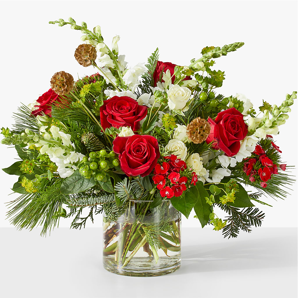 Deck the Halls Bouquet – Honey Bee Blooms San Marcos, San Marcos CA