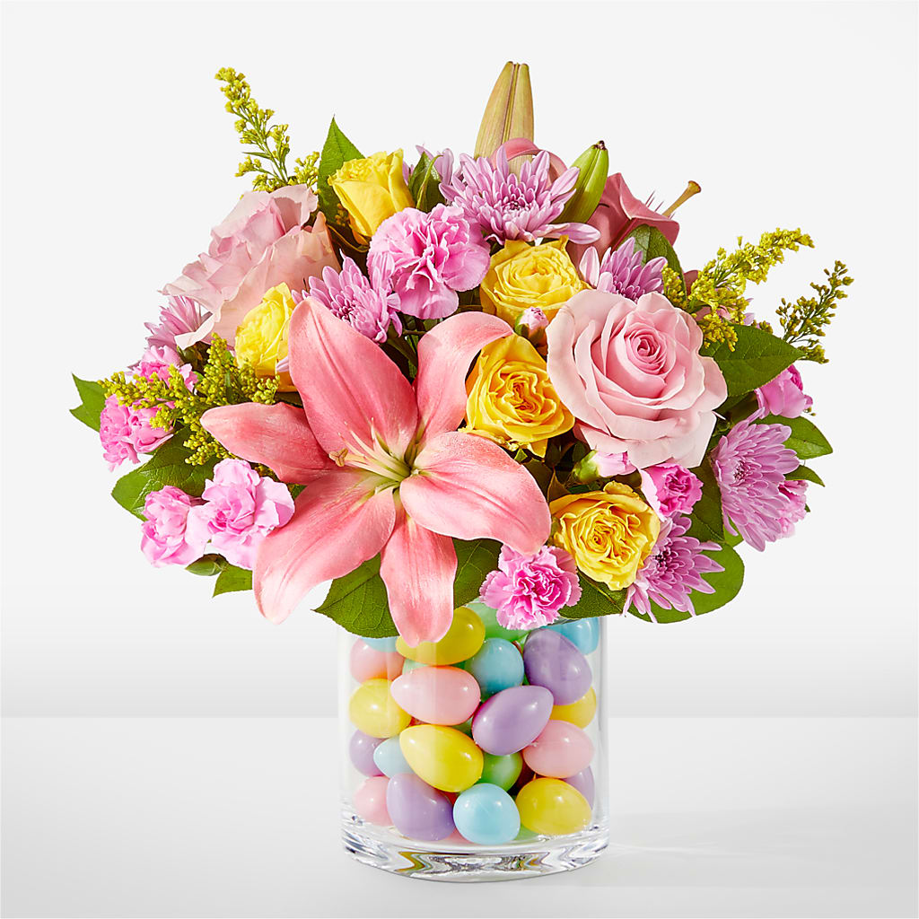 Easter Egg Hunt Bouquet – Honey Bee Blooms San Marcos, San Marcos CA