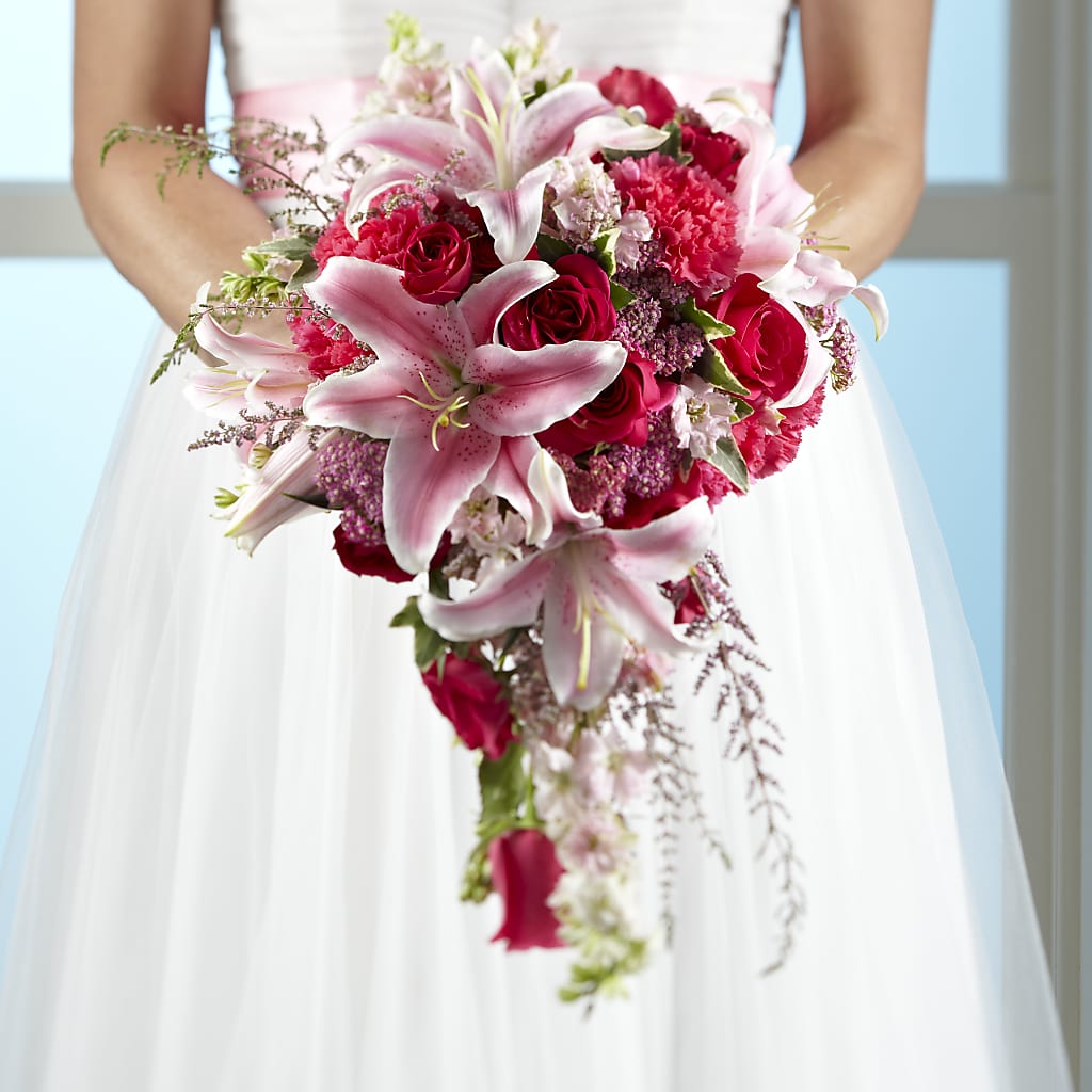 Lily & Rose Bouquet – Honey Bee Blooms San Marcos, San Marcos CA