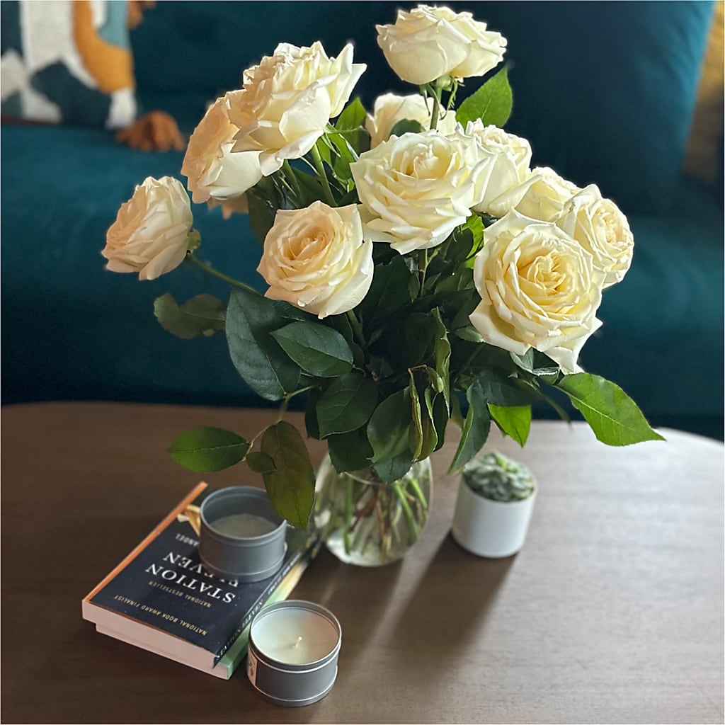 Long Stem Yellow Rose Bouquet –  Honey Bee Blooms San Marcos, San Marcos CA