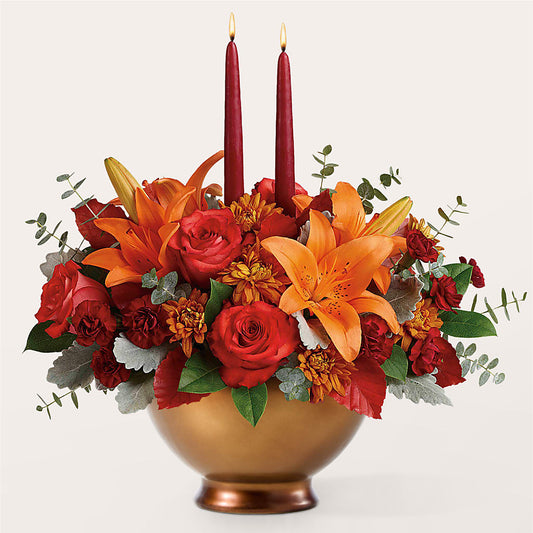 Fruits of Fall Centerpiece –  Honey Bee Blooms San Marcos, San Marcos CA