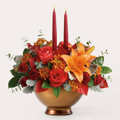 Fruits of Fall Centerpiece –  Honey Bee Blooms San Marcos, San Marcos CA