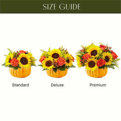 Pick of the Patch Pumpkin Bouquet –  Honey Bee Blooms San Marcos, San Marcos CA