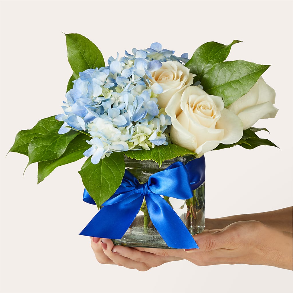 Sky Blue Delight Bouquet –  Honey Bee Blooms San Marcos, San Marcos CA