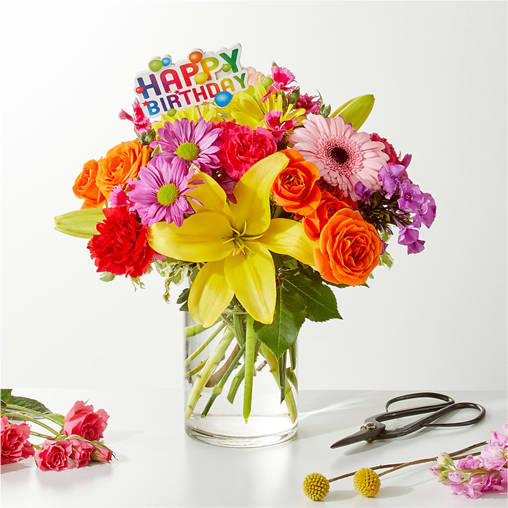 Cue the Confetti - A Florist Original –  Honey Bee Blooms San Marcos, San Marcos CA