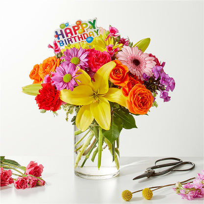 Cue the Confetti - A Florist Original –  Honey Bee Blooms San Marcos, San Marcos CA