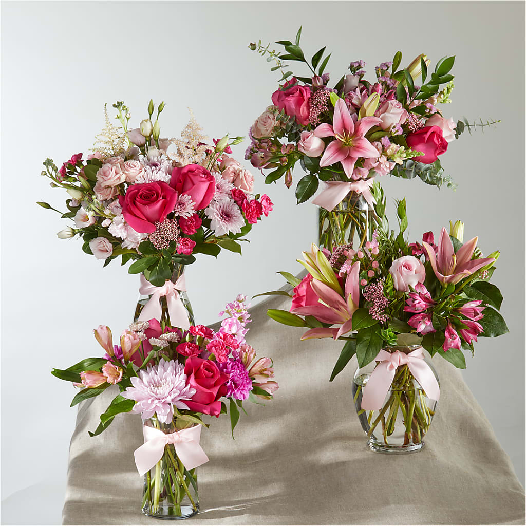 Pink Ribbon - A Florist Original –  Honey Bee Blooms San Marcos, San Marcos CA