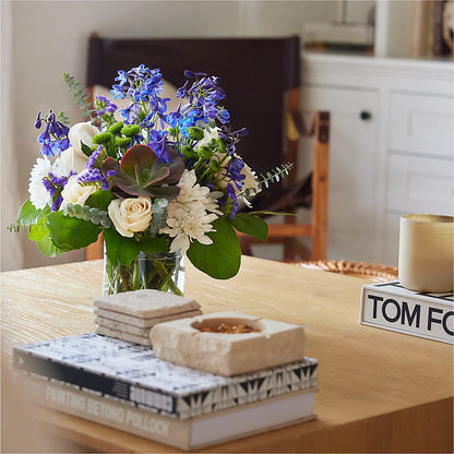 Cerulean Waves Bouquet –  Honey Bee Blooms San Marcos, San Marcos CA