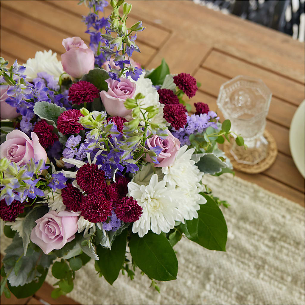 Violet Frost Bouquet –  Honey Bee Blooms San Marcos, San Marcos CA