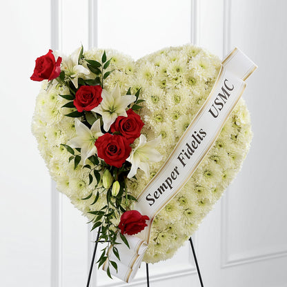Heartfelt Hero Standing Heart –  Honey Bee Blooms San Marcos, San Marcos CA