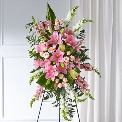 Elegant Embrace Standing Spray –  Honey Bee Blooms San Marcos, San Marcos CA
