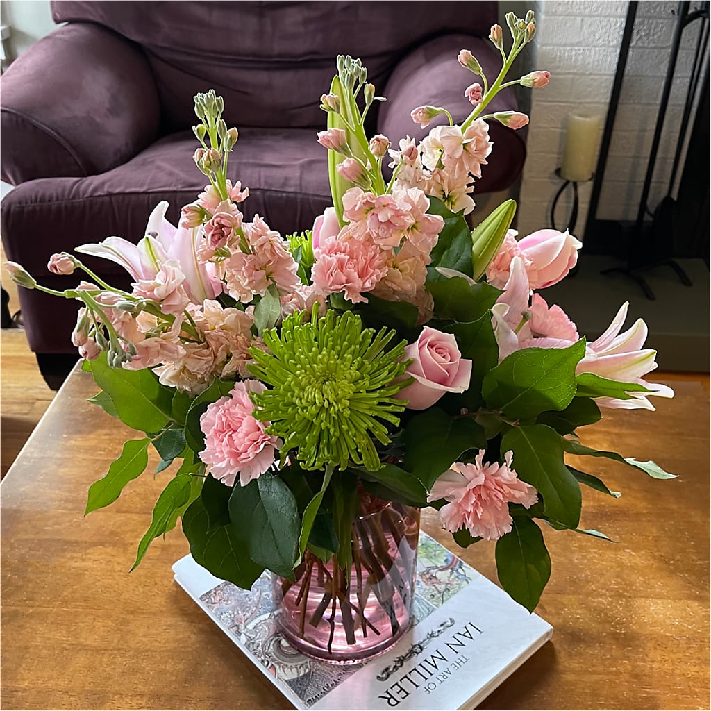 Pretty in Pink Bouquet –  Honey Bee Blooms San Marcos, San Marcos CA