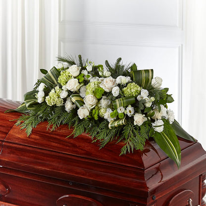 Hopeful Gesture Casket Spray –  Honey Bee Blooms San Marcos, San Marcos CA