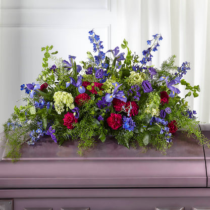Always Treasured Casket Spray –  Honey Bee Blooms San Marcos, San Marcos CA