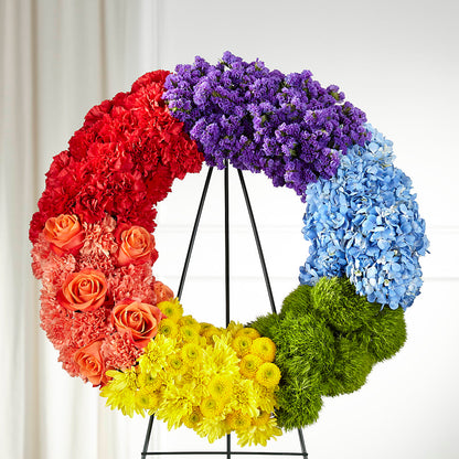 Circle of Love Wreath –  Honey Bee Blooms San Marcos, San Marcos CA