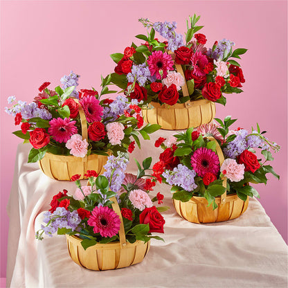 Pink Picnic Basket –  Honey Bee Blooms San Marcos, San Marcos CA