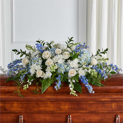 Timeless Essence Casket Spray –  Honey Bee Blooms San Marcos, San Marcos CA