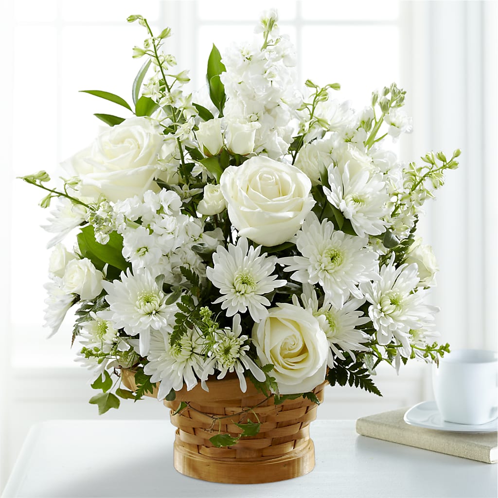 Heartfelt Condolences Arrangement –  Honey Bee Blooms San Marcos, San Marcos CA