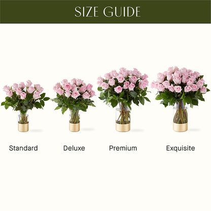 Picture Perfect Pink Rose Bouquet –  Honey Bee Blooms San Marcos, San Marcos CA