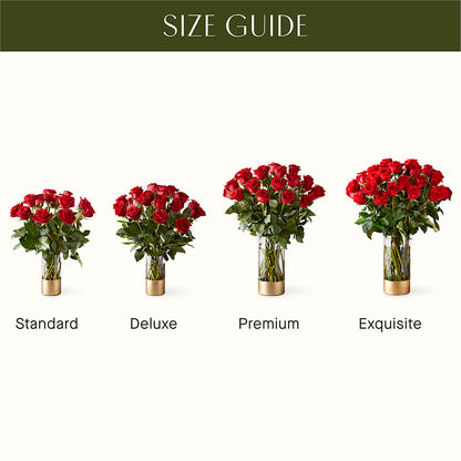 Classic Love Red Rose Bouquet –  Honey Bee Blooms San Marcos, San Marcos CA