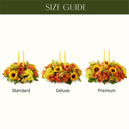 Autumn Harmony Centerpiece –  Honey Bee Blooms San Marcos, San Marcos CA
