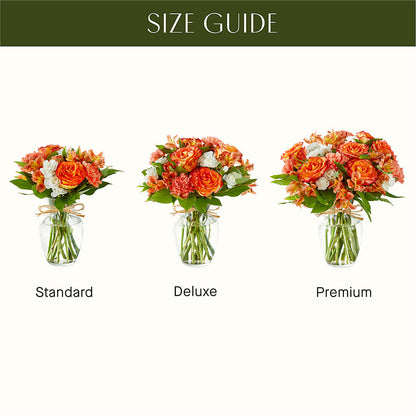 Apricot Glow Bouquet –  Honey Bee Blooms San Marcos, San Marcos CA