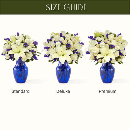 Sapphire Rush Bouquet –  Honey Bee Blooms San Marcos, San Marcos CA