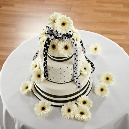 Simple Sophistication Cake Décor –  Honey Bee Blooms San Marcos, San Marcos CA