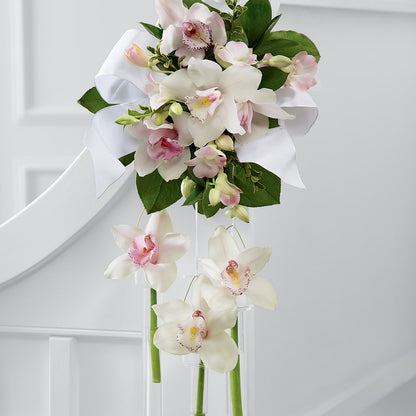 Perfect Entrance Pew Arrangement –  Honey Bee Blooms San Marcos, San Marcos CA