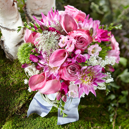 Pink Profusion Bouquet –  Honey Bee Blooms San Marcos, San Marcos CA