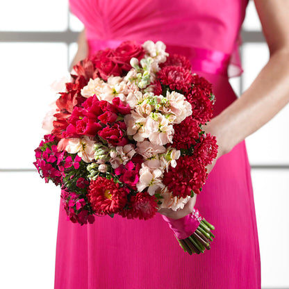 Pink Effervescence Bouquet –  Honey Bee Blooms San Marcos, San Marcos CA