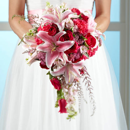 Lily & Rose Bouquet –  Honey Bee Blooms San Marcos, San Marcos CA