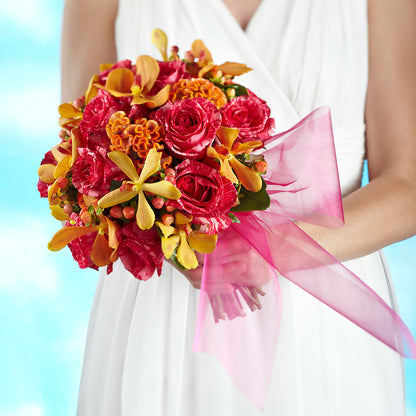 Brilliant Shades of Love Bouquet –  Honey Bee Blooms San Marcos, San Marcos CA