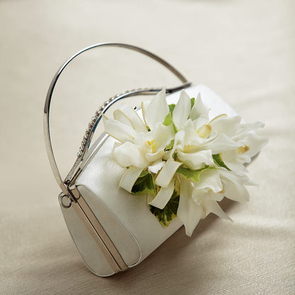 White Purse Decor –  Honey Bee Blooms San Marcos, San Marcos CA